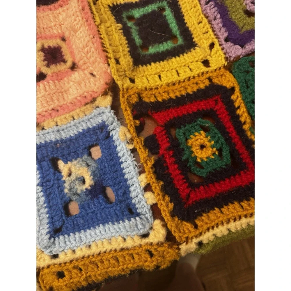 Handmade design afghan